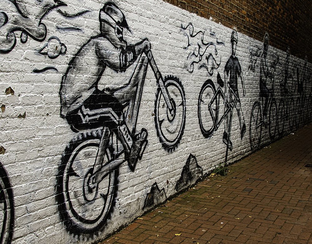 Bonnie Garely LCCTheme #1  Patterns & Textures 20210222 None Riding Down The Alley